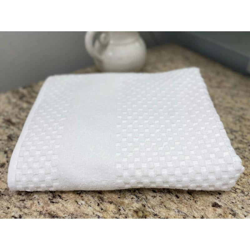 GTY Collection Zero Twist Premium Towels All over Checker Design