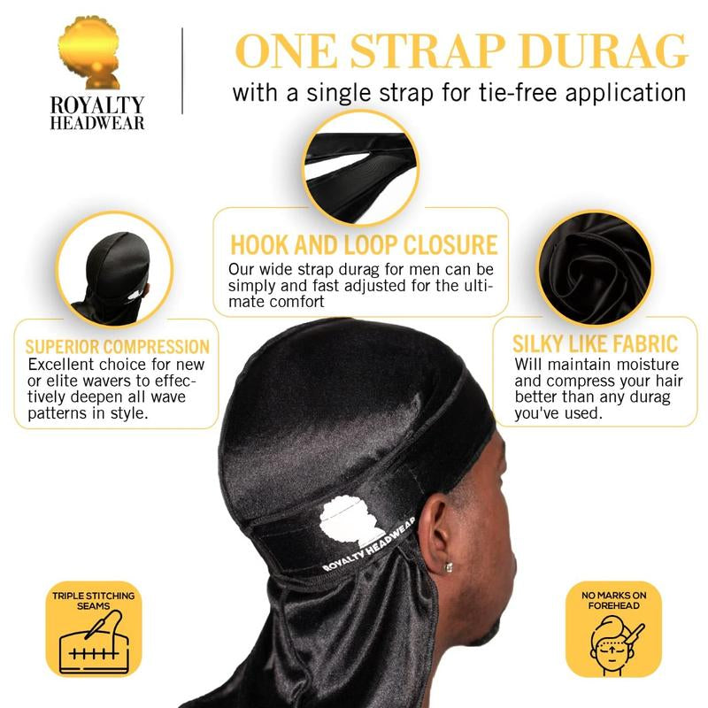 Silky Custom Wave Durag (360 Waves) - the Royalty Rag