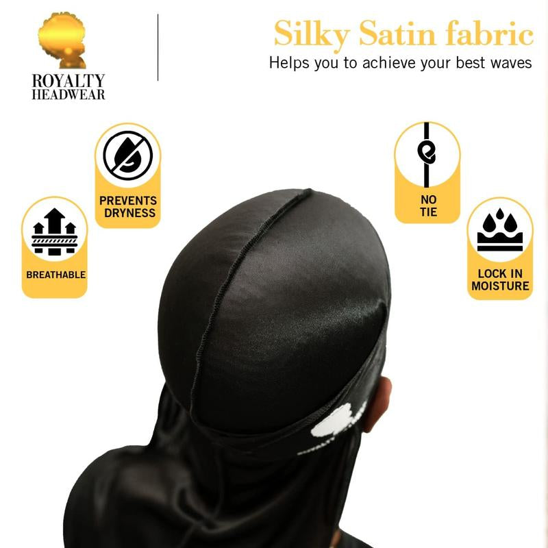 Silky Custom Wave Durag (360 Waves) - the Royalty Rag