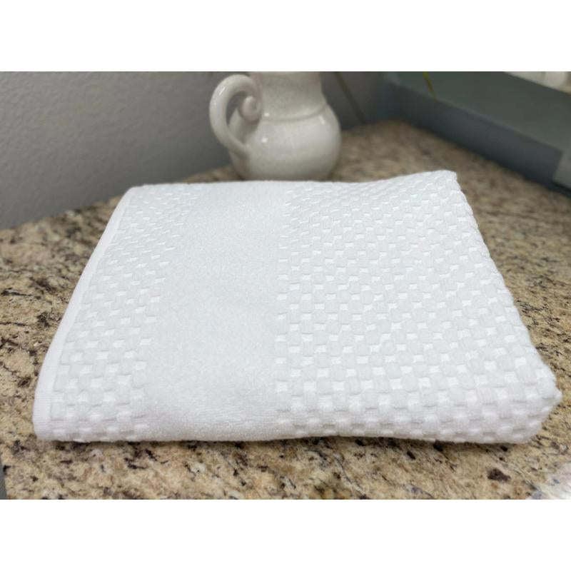GTY Collection Zero Twist Premium Towels All over Checker Design