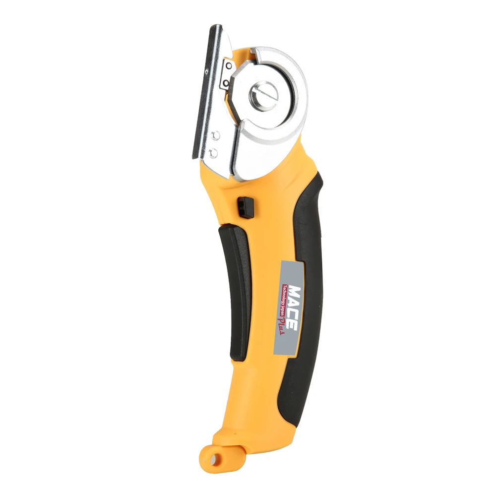 Electric Scissor Portable Cordless Rechargeable Electric round Scissor Leather Paper Fabric Rotary Cloth Cutter Kit Cutting Tool